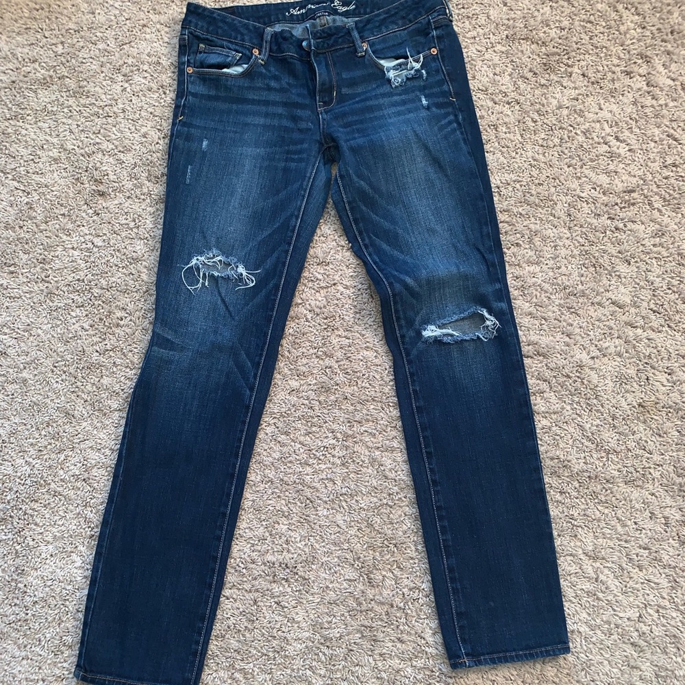 American Eagle Distressed Skinny Jeans